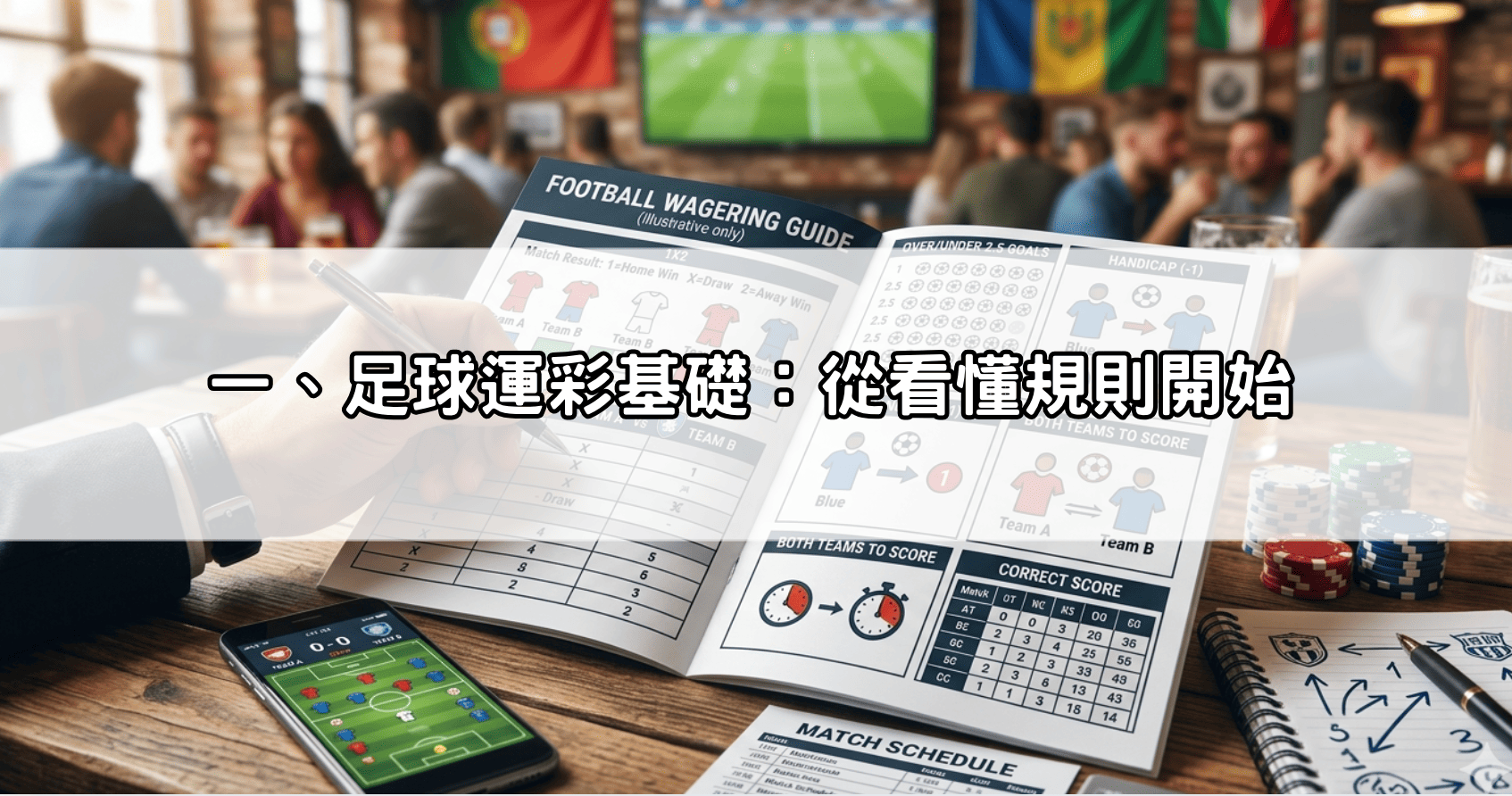一、足球運彩基礎:從看懂規則開始