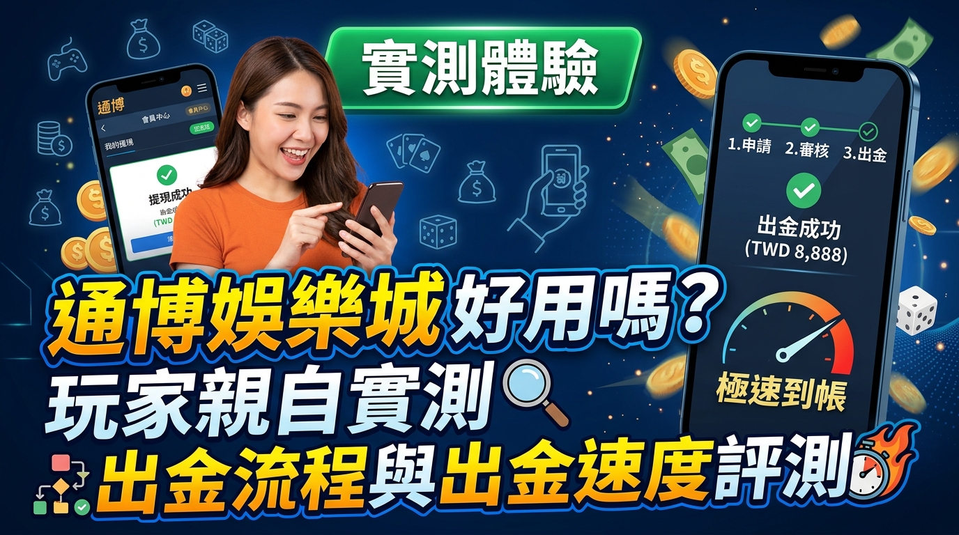 通博娛樂城出金實測與手機介面評測