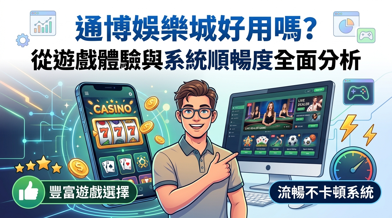 通博娛樂城好用嗎？從遊戲體驗與系統順暢度全面分析