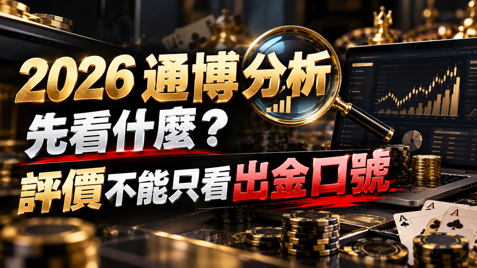 2026通博分析先看什麼？評價不能只看出金口號